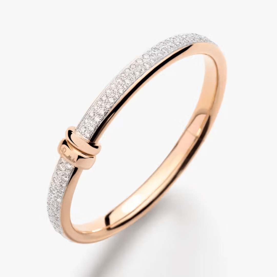 Pomellato Iconica Pave Diamond Bangle - Aurum Jewels