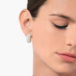 Pomellato Iconica Pave Diamond Hoop Earrings - Aurum Jewels