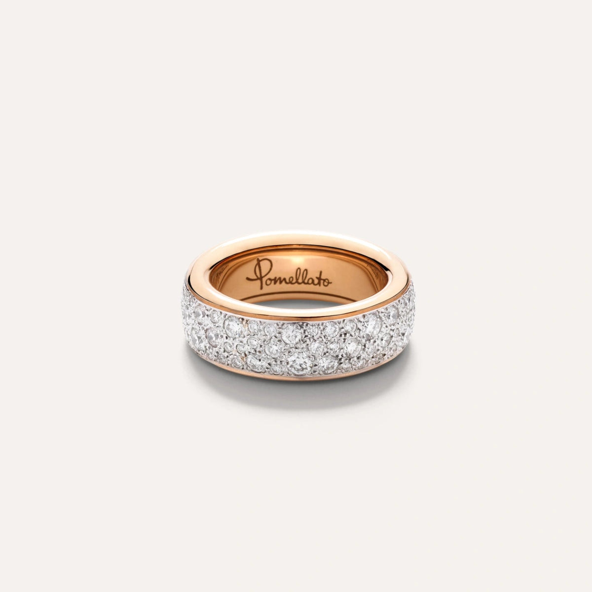 Pomellato Iconica Pave Diamond Ring - Aurum Jewels