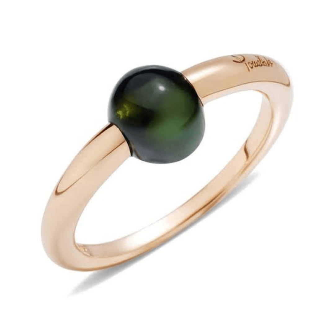 Pomellato M'ama Non M'ama Green Tourmaline Ring - Aurum Jewels