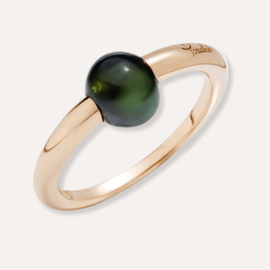 Pomellato M'ama Non M'ama Green Tourmaline Ring - Aurum Jewels