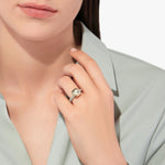 Pomellato Nudo Classic Ring White Topaz & Diamond - Aurum Jewels