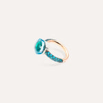 Pomellato Nudo Deep Blue Topaz Ring - Aurum Jewels