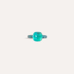 Pomellato Nudo Deep Blue Topaz Ring - Aurum Jewels