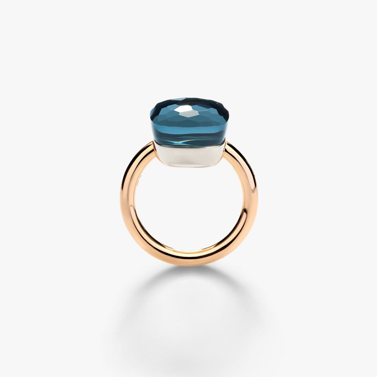 Pomellato Nudo Maxi Ring London Blue Topaz - Aurum Jewels