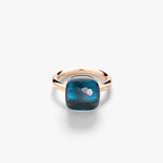 Pomellato Nudo Maxi Ring London Blue Topaz - Aurum Jewels