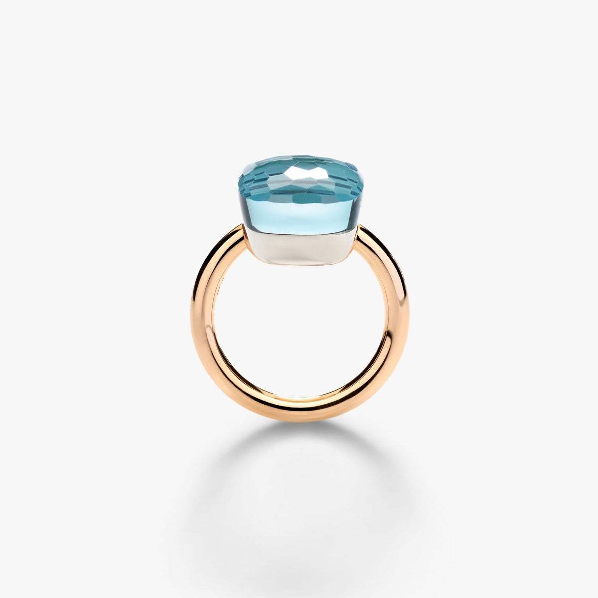 Pomellato Nudo Maxi Sky Blue Topaz Ring - Aurum Jewels
