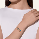 Pomellato Nudo Mini Bangle with London Topaz - Aurum Jewels