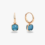 Pomellato Nudo Mini London Blue Topaz Earrings - Aurum Jewels