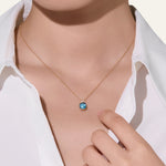 Pomellato Nudo Mini Necklace with London Topaz - Aurum Jewels