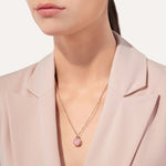 Pomellato Nudo Pendant with Rose Quartz - Aurum Jewels