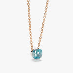 Pomellato Nudo Petit Pendant Necklace Sky Blue Topaz - Aurum Jewels