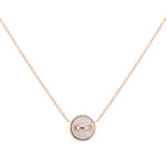 Pomellato Pom Pom Dot Mother Of Pearl & Diamond Pave Pendant - Aurum Jewels