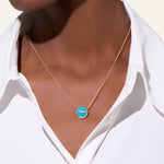 Pomellato Pom Pom Dot Reversible Necklace with Turquoise - Aurum Jewels