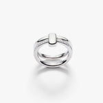Pomellato Together 18ct White Gold & Diamond Ring - Aurum Jewels