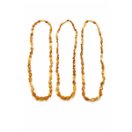 Set of Three Amber Bead Strands - Aurum Jewels