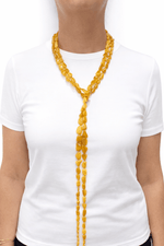 Set of Three Amber Bead Strands - Aurum Jewels
