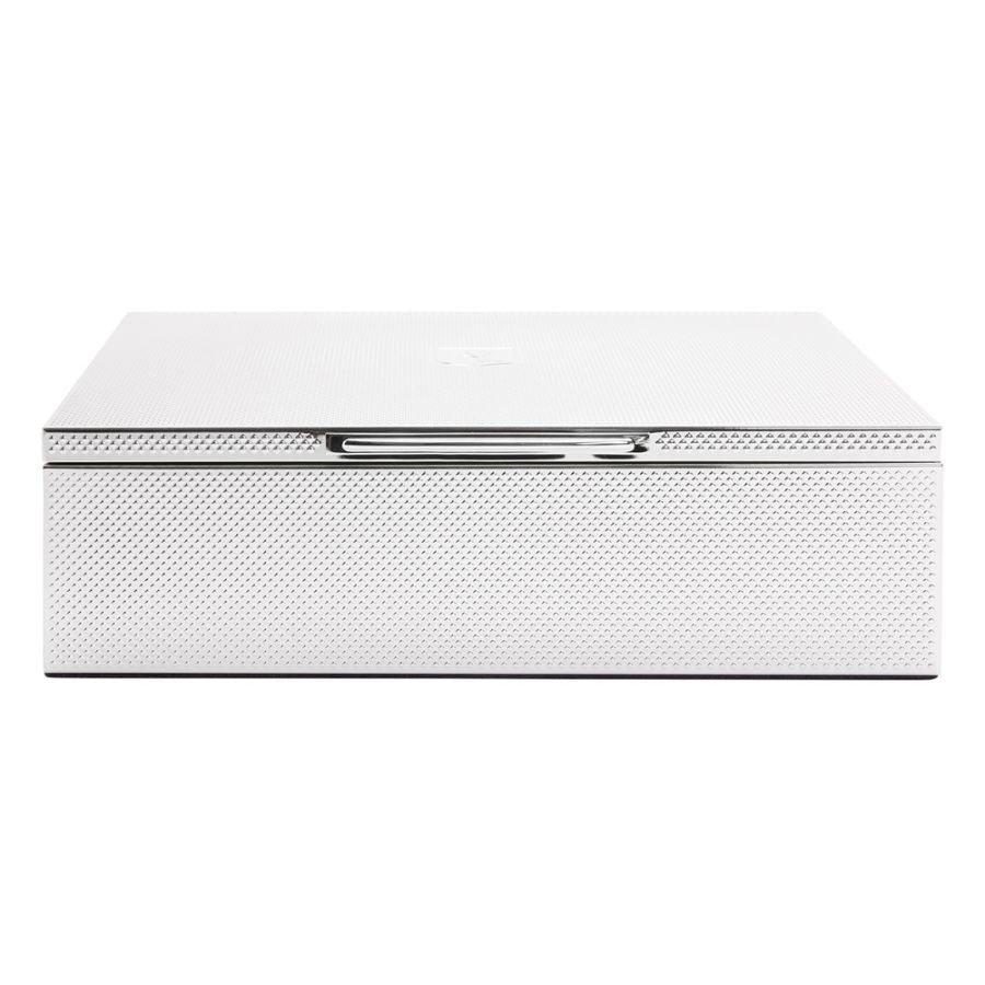 Silver Medium Watch Jewellery And Legacy Box - Aurum Jewels