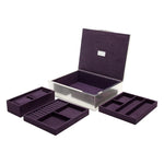 Silver Medium Watch Jewellery And Legacy Box - Aurum Jewels