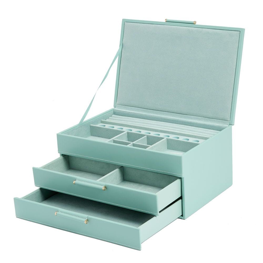 Sofia Jewellery Box with Drawers - Aurum Jewels