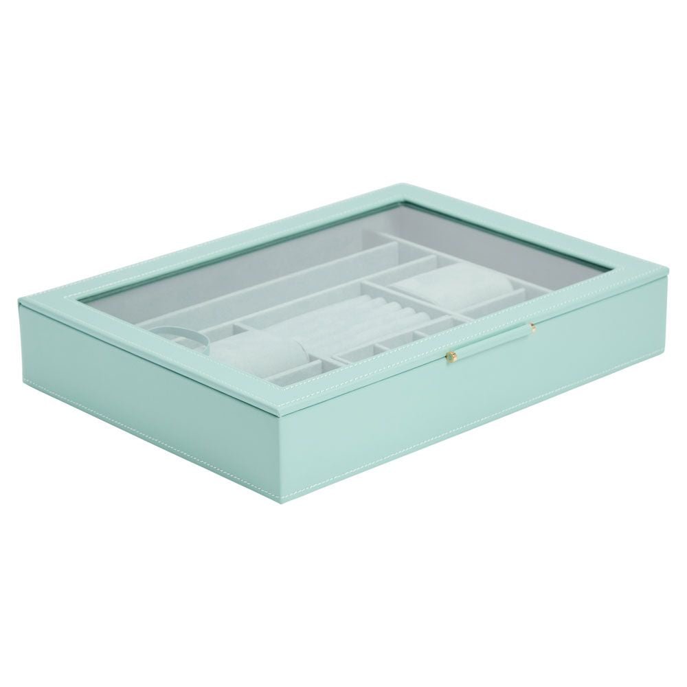 Sofia Jewellery Box with Window - Aurum Jewels