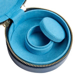Sophia Round Zip Jewellery Case - Aurum Jewels
