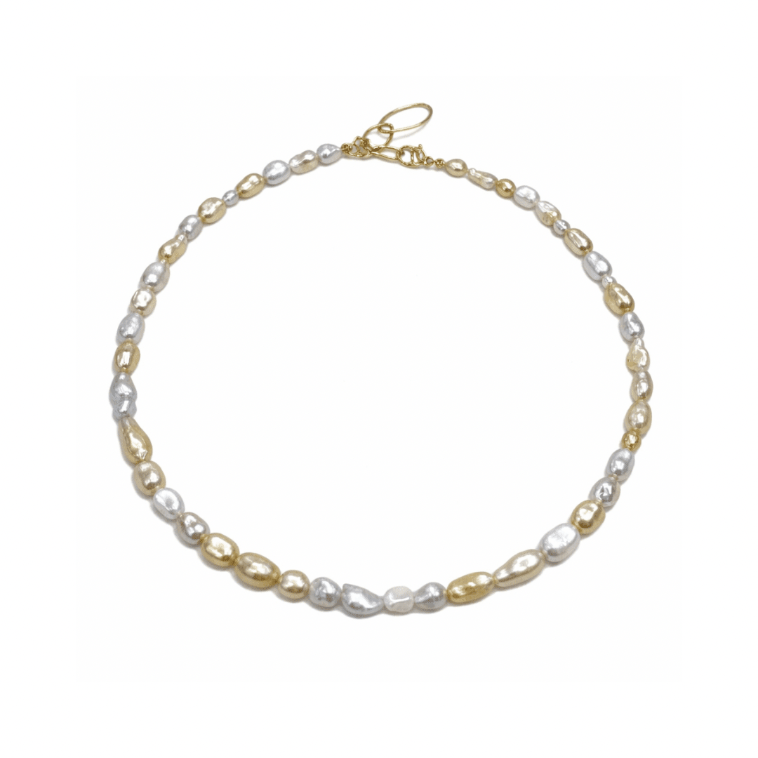South Sea Multi Coloured Keshi Strand - Aurum Jewels