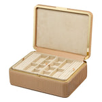 WOLF Bella Large Jewellery Box Mocha - Aurum Jewels
