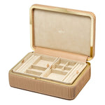 Wolf Bella Medium Jewellery Box in Mocha - Aurum Jewels