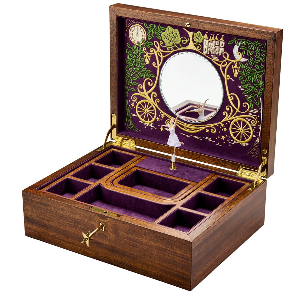 WOLF 'Cinderella' Musical Jewellery Box - Limited Edition - Aurum Jewels