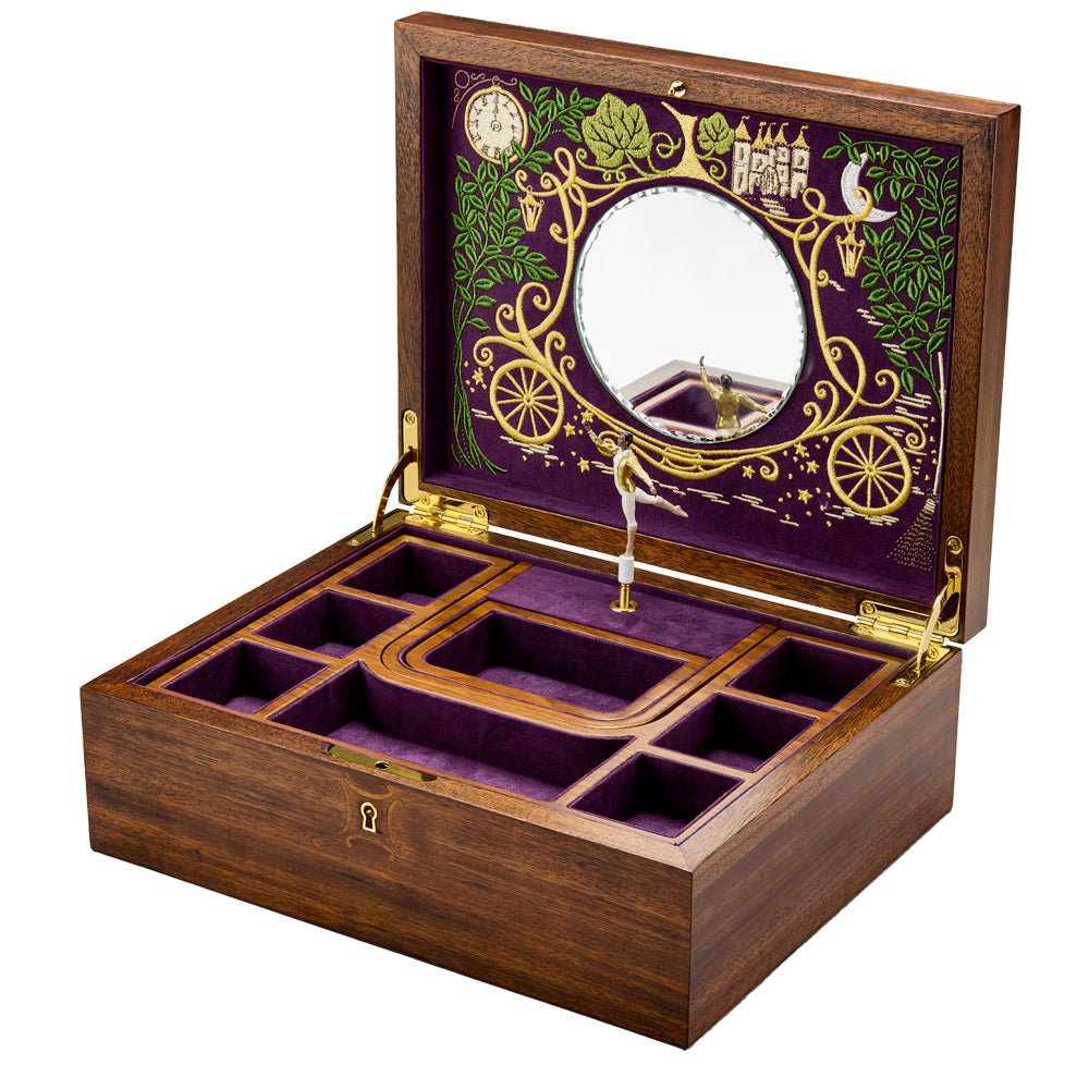 WOLF 'Cinderella' Musical Jewellery Box - Limited Edition - Aurum Jewels