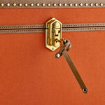 WOLF Ida Trunk Jewellery Box Orange - Aurum Jewels