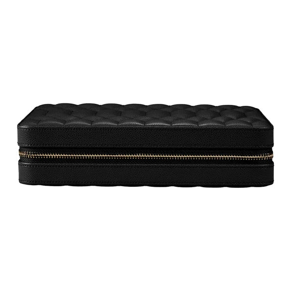Wolf Lauren Large Zip Case Black - Aurum Jewels