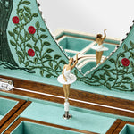 WOLF Sleeping Beauty Music Jewellery Box - Aurum Jewels